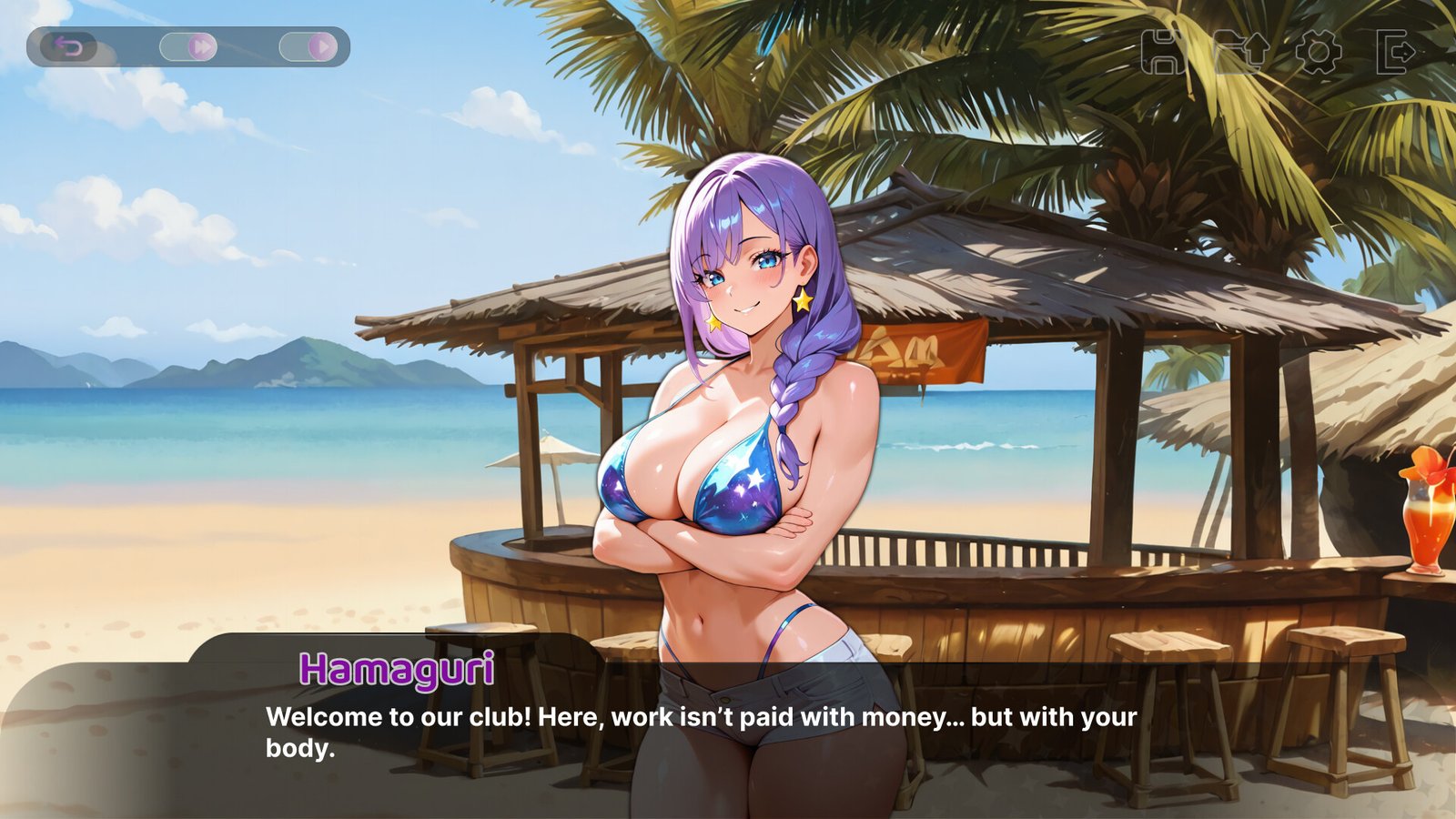 Sex Beach Club Gameplay Screenshot