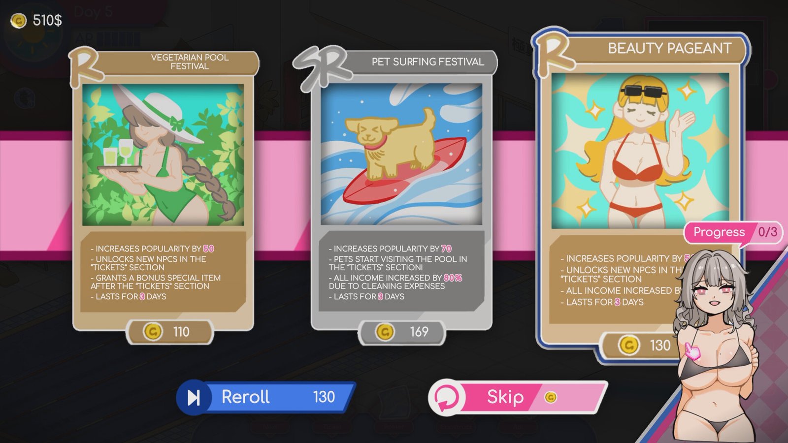 Lifeguard Holic Gameplay Screenshot