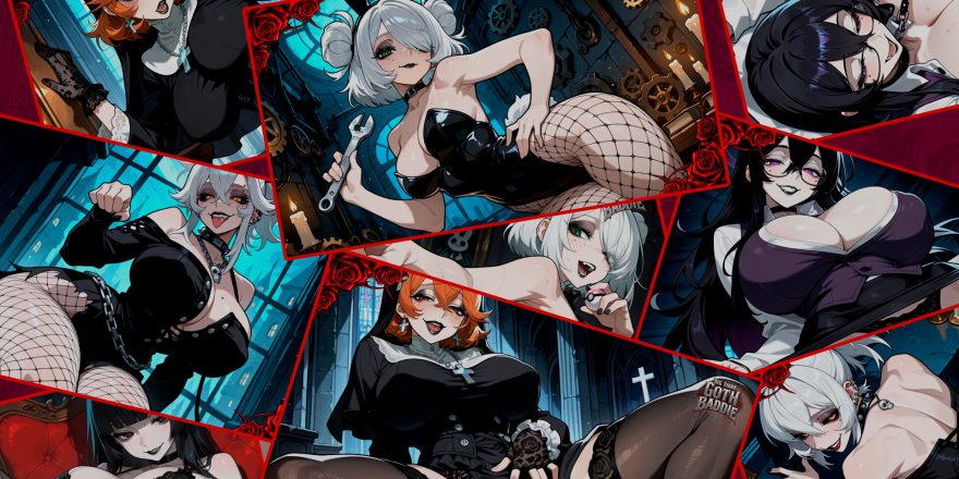 Big Tiddy Goth Baddie🖤⛓️ - Wallpapers 18+ (Uncensored) DLC